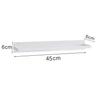 QINGQIU Magnetic Towel Towel Hanger for Washing 45cm Rack, Machine, Refrigerator, Bathroom, Kitchen, White, Approx.