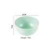 6 Inch Solid Color Plastic Bowl Salad Bowl Wheat Fiber Bowl Children Household Large Bowl Kitchen Supplies