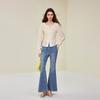 Waiwaiaiem Yy_Sense Lace Collar Tencel Blouse