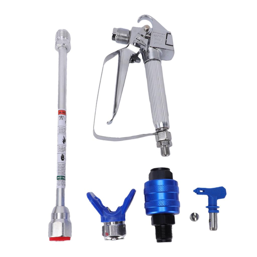 Airless Spray Gun 30cm Extension Pole Direction Adjuster 360 Degree Rotating Ergonomic Paint Sprayer