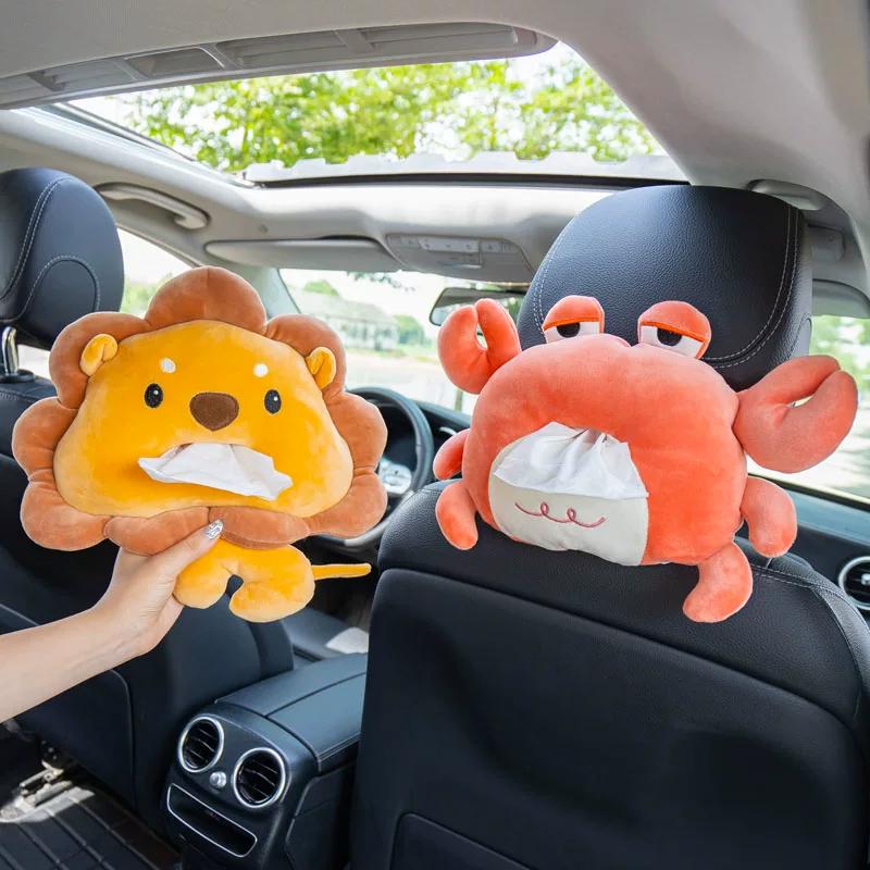Car Tissue Box Car Good Things Pumping Carton Bag Car Car Interior Decoration Daquan Hanging Doll Interior Supplies