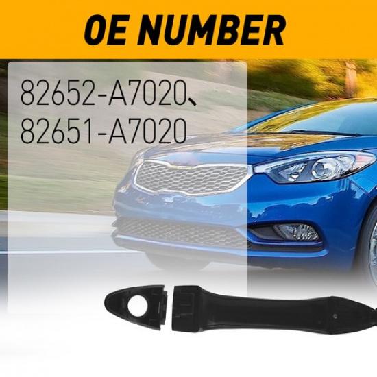 Exterior Front Left Driver Side Door Handle Fits For 2014-2018 Kia Forte Cerato