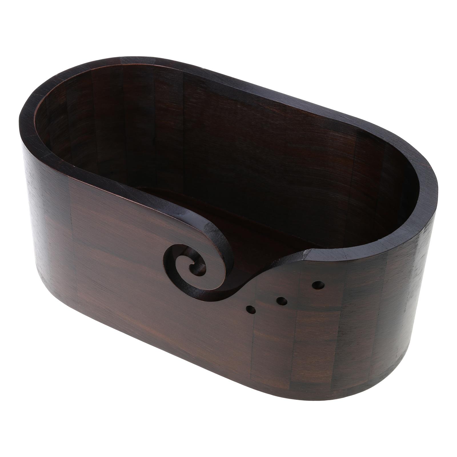 Чаша для пряжи Овальная чаша для хранения пряжи Ручная работа Чаша для вязания Держатель для шерстяной пряжи Аксессуары для вязания для любителей рукоделия B 2444₽