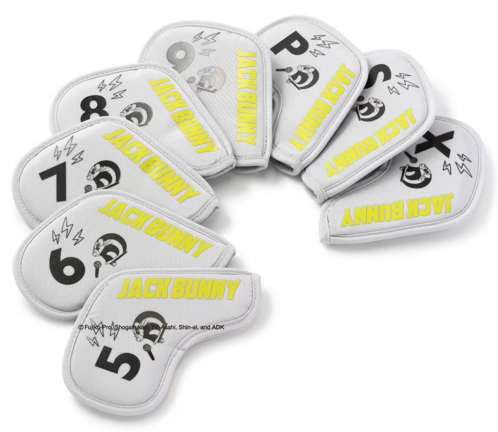 

[Jack Bunny] Iron Cover [Doraemon] (Set of 8) Golf IC 262-4284009 020Gray FR