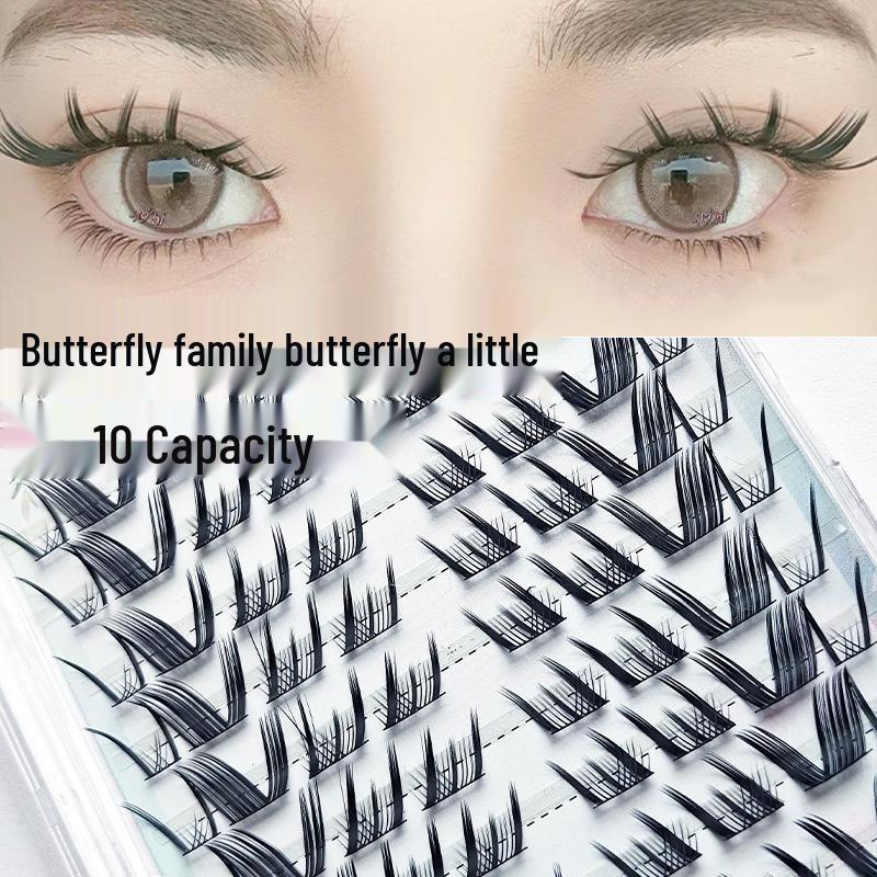 

Yuejiao Niang Butterfly Series: Butterfly One Thick Slanted Camellia Eyelashes