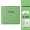 Square Leather English Vocabulary Pocket Notebook 