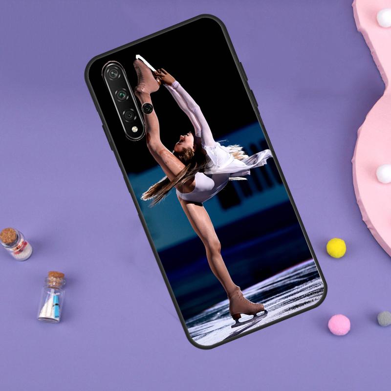 Figure Skating Dance Sport For Huawei Nova 10 9 SE 3i 7i 8i 11i 12i Y60 Y61 Y70 Y72 Y73 Y90 Y91 P20 P30 P40 Lite Case