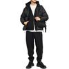 Emporio Armani FW24 Solid Color Elastic Waistband Cuffed Knit Joggers Men bottoms Black 6D1PL7-1JOTZ-0999