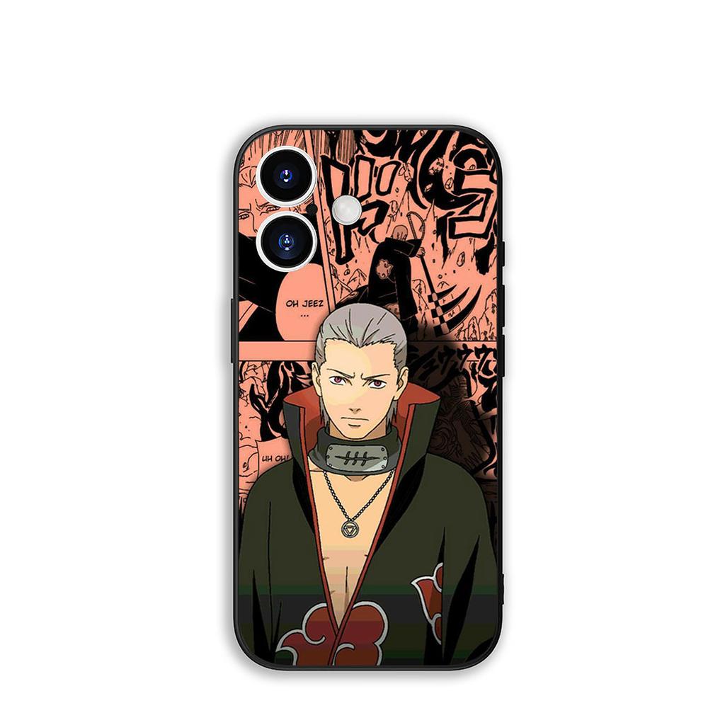 for Motorola Moto G54 G05 G24 G55 G75 G85 G15 G57 G86 Power Edge 50 30 Ultra Fusion neo Pro Case Sasori Anime Narutos Akatsuki