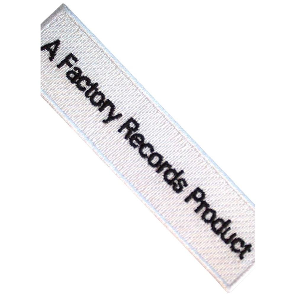 Joy Division Factory Records Woven Iron On Patch