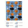 Cozy Cat Pattern Fleece Blanket - Soft Breathable Polyester, High-Definition Digital Print with Playful Sleeping Cats in