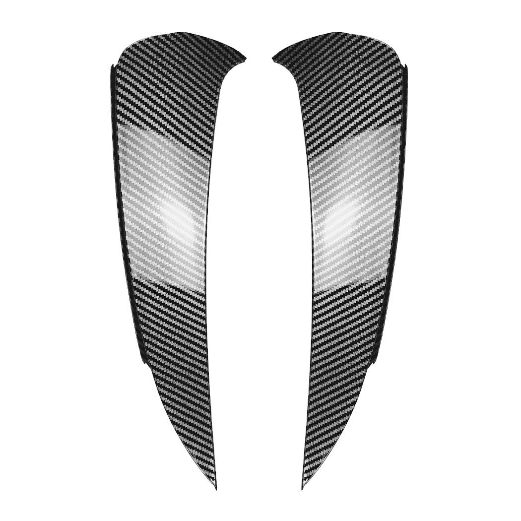 

For Mercedes-Benz E-Class W214 2025 + E260 E300 AMG rear air knife blade carbon fiber pattern car sticker exterior accessories
