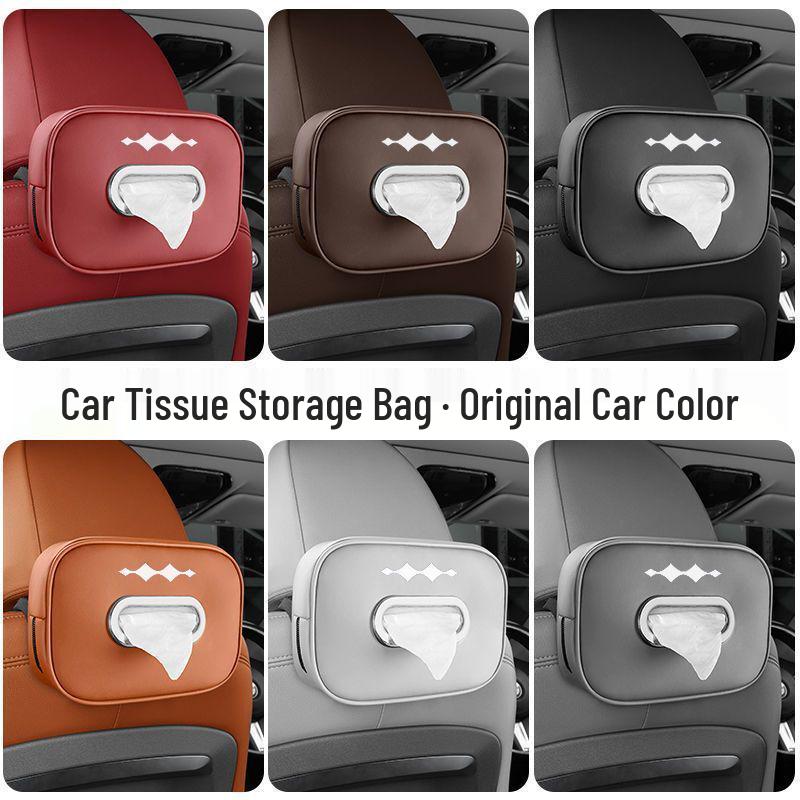 BYD Fangbao 5 Leather Hanging Tissue Box for Car Interiors