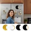 Christmas Calendar Countdown 30 Days Magnet Advent Moon Shape Rotatable Wheel Magnets Refrigerator For Various Holiday