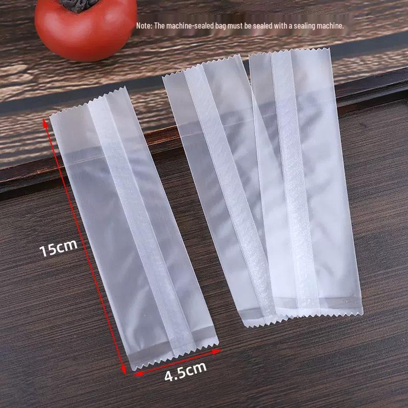 Осенняя грушевая паста Ручной леденец в пакетике - Матовый прозрачный запечатанный мешочек из клейкого риса с фруктами