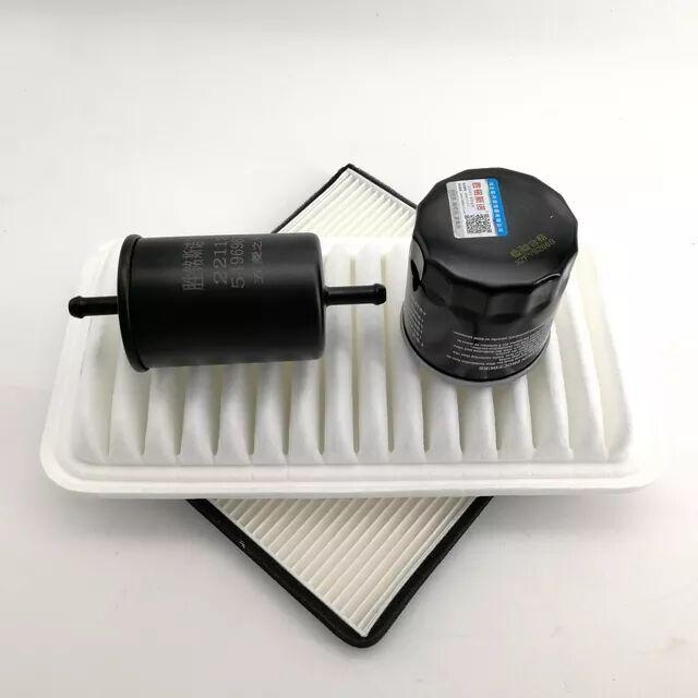 Air Filter Oil Filter Air Conditioner Cabin Filter Fuel Filter 4 Pieces a Set for LIFAN 620 1.5L