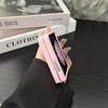 For Magsafe Magnetic Bracket Phone Case Texture PU Leather for Samsung Galaxy Z Flip 7 6 5 4 3 5G Hard Shell Shockproof Cover