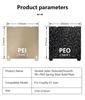 For Creality K1/K1C/K1 SE Build Plate Texture Pei Spring Steel 310x315mm K1 Max PEO Sheet 235x235 For Ender 3 KE/Ender3 V3 SE