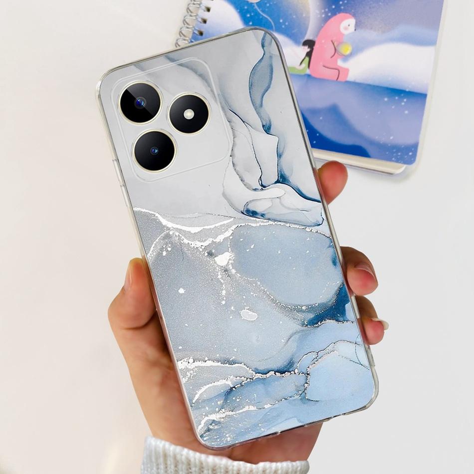 For Realme Note 50 Phone Case Realme Note50 4G RMX3834 2024 Fashion Cool Painted Soft Silicone TPU Cases