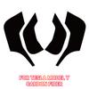 Door Anti-Kick Pad carbon fiber Protector Stickers For Tesla Model 3 Model Y Accessories Car-styling