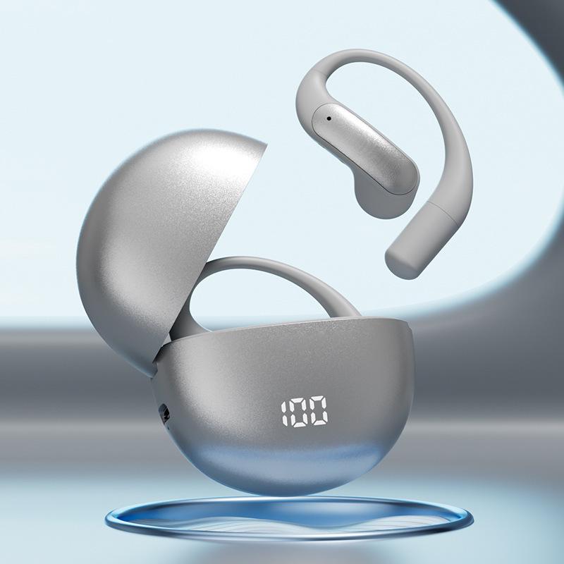 M118 Smart AI Translation Bluetooth Earphones with High-Quality Sound, Long Battery Life, Power Display & Ear Hook Design