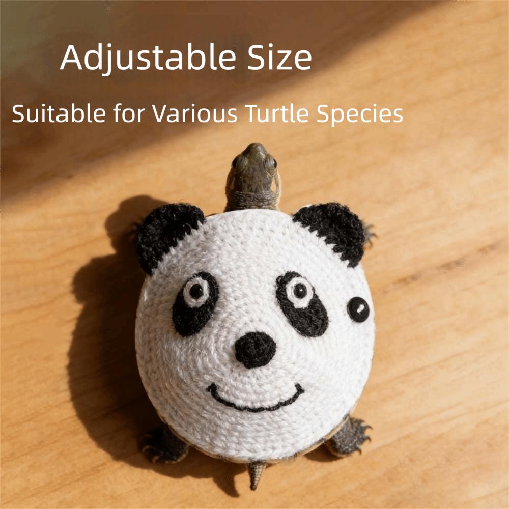 Cute Panda Shape Turtle Sweater Handmade Knitted Turtle Cosplay Costume Warm Decorative Small Animals Appare Cosplay Event