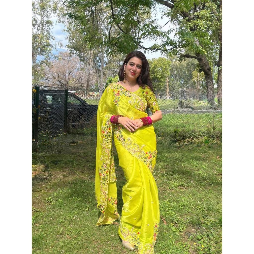 Nuovo Lancio – Saree di Seta Zimmy Chu da Festa