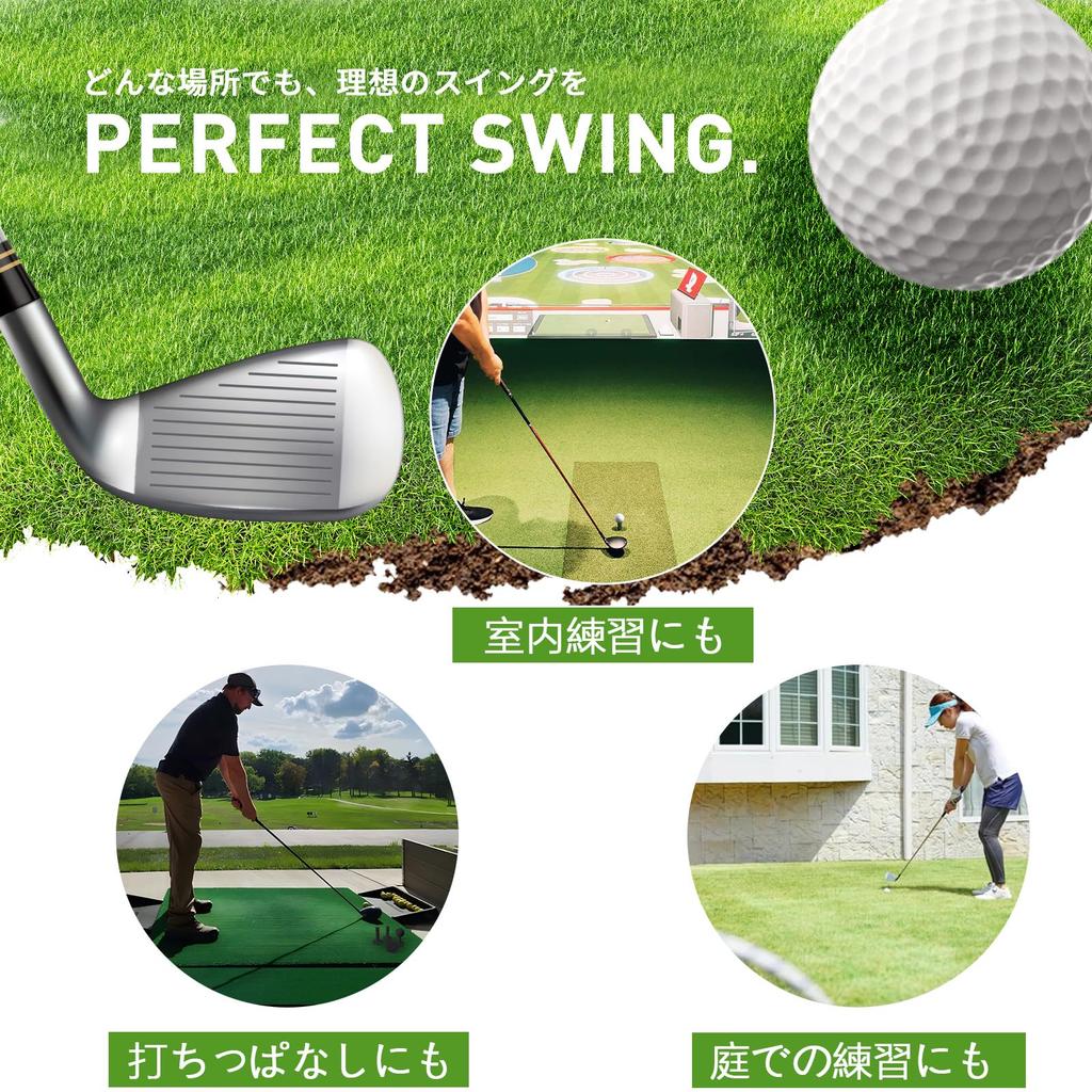 Golf Rubber Tees for Practice Easy to Place on a Practice and Permanent Tees for Golf Practice and Set of Tees, Mats, 38mm/50mm/70mm/76mm/80mm, 5-Size