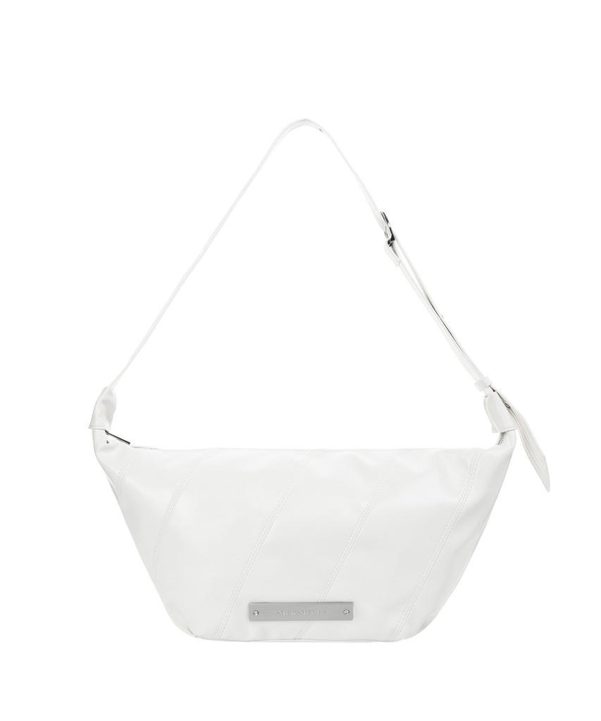 Nick&Nicole Crystal Panel Hobo Bag_Ivory
