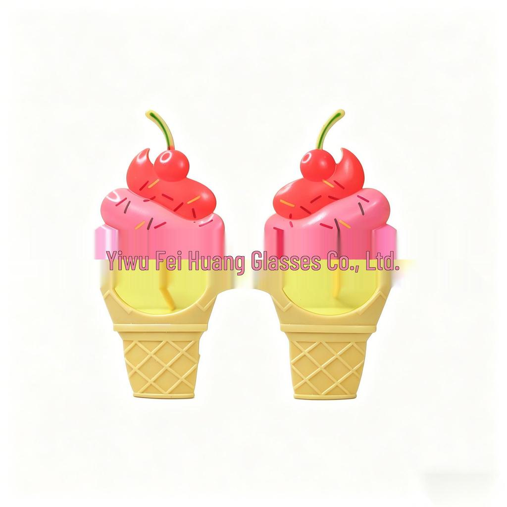 Hawaiian Beach Party Glasses: Coconut Tree, Flamingo, Parrot, Ice Cream, Flower & Wine Glass Fun