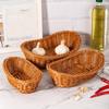 Multistyles Imitation Rattan Fruit Plate  Wedding Candy Flower Storage