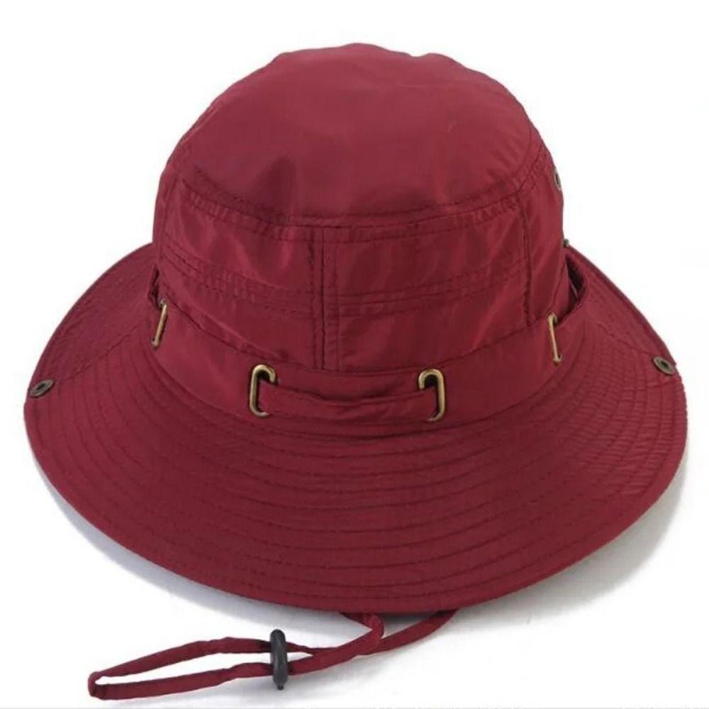 UV Protection Sunscreen Bucket Cap Sunscreen Fishing Hat Sunscreen Cap Summer Panama Hat  Unisex