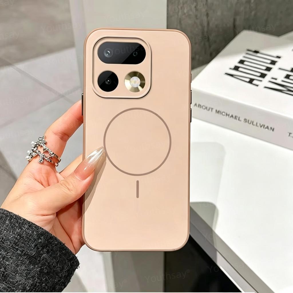 Per Realme 16 Pro 5G Custodia Cover in Silicone di Lusso Realme 16 Pro Fundas Coque Guscio per Telefono con Texture Pelle in PC Rigido Realme 16 Pro