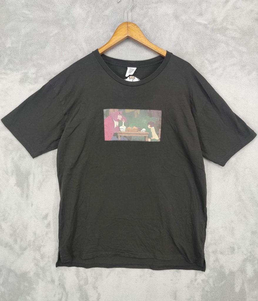 Japanese Anime Bakemono No Ko T-shirt /The Boy and the Beast / Cartoon Tee / Animal Graphic / Comic Strips / Art / Size L