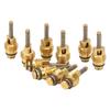 20 Pcs Air Conditioning Valve Core Aluminum Alloy Copper Automotive AC High Pressure Valve Cores