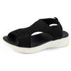 Autumn Women's Low Heel Fish Mouth Slip On Fashion Sandals Plus Size Sporty Style