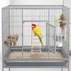 Natural Wooden Bird Ladder Parrot Climbing Toy with Hooks for Cage, Hanging Step Stairs for Parakeets, Cockatiels, Lovebirds & Small Birds Exercise