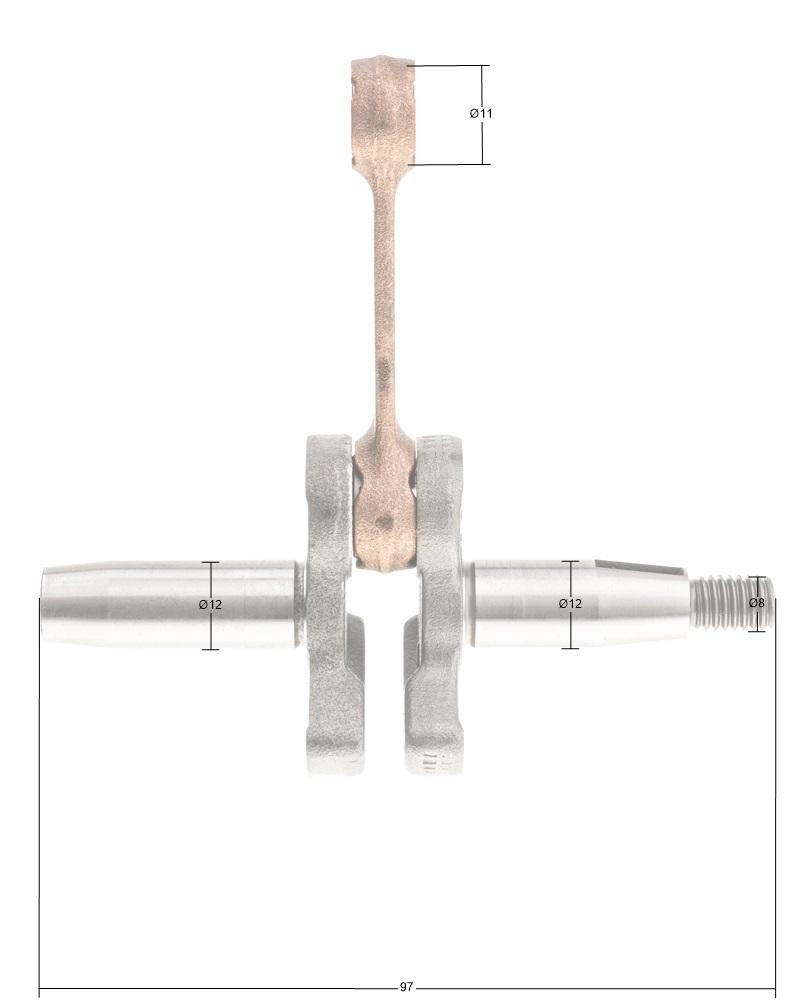 Kurbelwelle Mitsubishi Tle24 Kd01053Aa