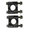 1 Pair Handlebar Clamp 22mm Universal Handlebar Riser Clamp Single Hole Handle Bar Mount