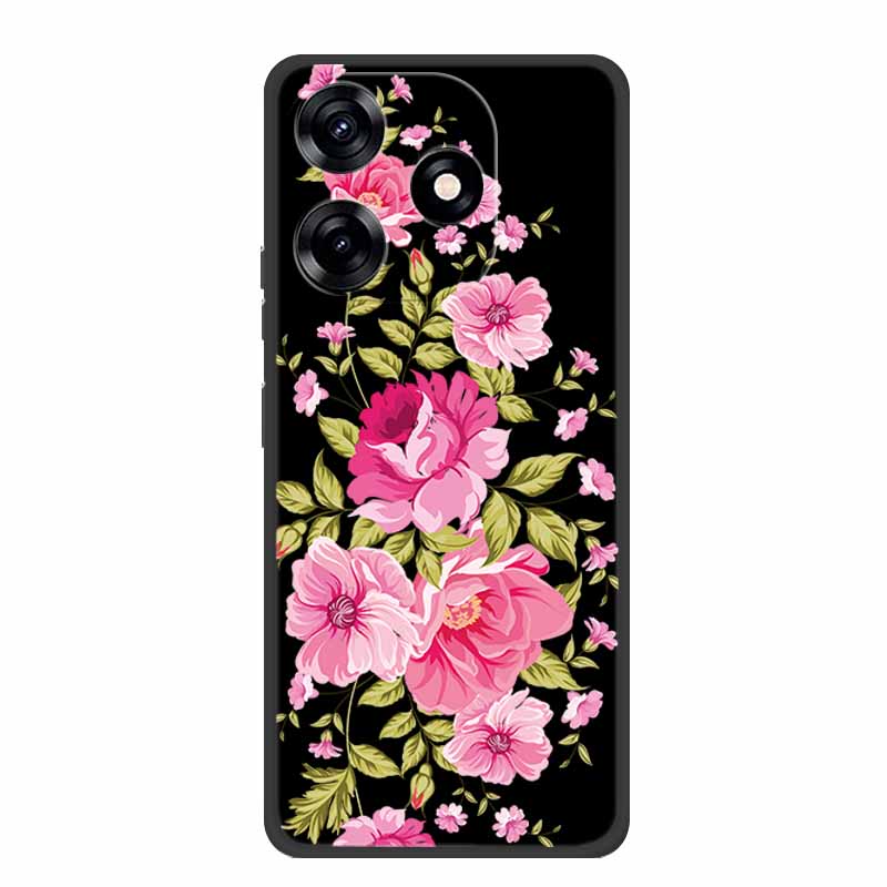 Funda For Infinix Hot 30 Case Hot30 Phone Cover Black Silicone Soft Phone Case For Infinix Hot 30 30i NFC Back Cover Case Capas