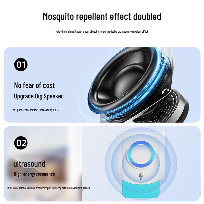 Süper Akıllı Ultrasonik Haşere ve Sivrisinek Kovucu - Ev İçin Böcek Öldürücü
