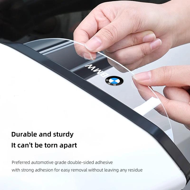 2Pcs Car Rearview Mirror Rain Eyebrow Rainproof Shield Sticker For BMW X1 X2 X3 X5 X4 X6 X7 G30 G20 G32 G11 G12 F40 F30 F20 F10 nlbr76