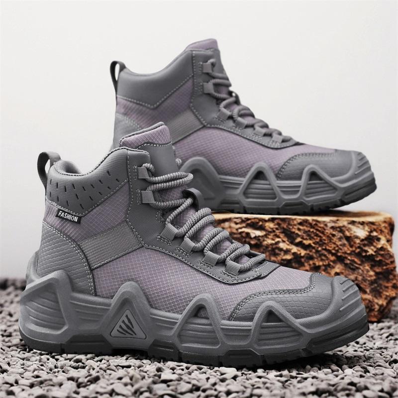 

Men Summer Outdoor Sports Waterproof Boots Breathable Tactical Straps Combat Training Multifunctional Motorcycle Hiking Shoes 39