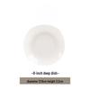 Wuhe Nordic Style Ceramic Deep Plate