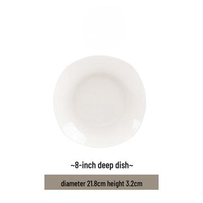 Wuhe Nordic Style Ceramic Deep Plate