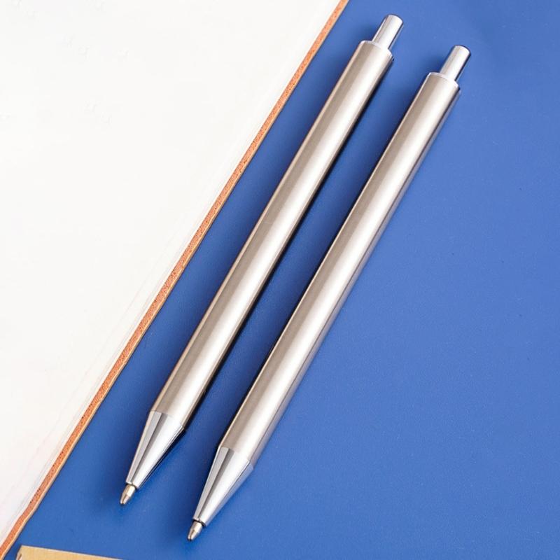 6Pieces Retractable Ballpoint Pen Office Writing Pen Signature Pen Smooth To Write Guest Sign In Pen for Hotel Reception