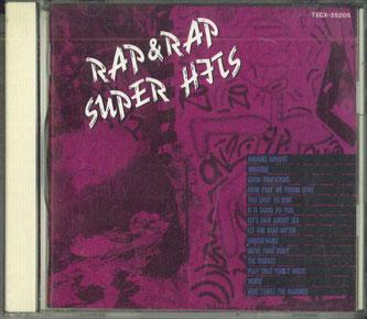 

CD РАЗНЫЕ - Rap&rap Super Hits TECX25205 TEICHIKU Япония Японская Поп/Рок Б/у
