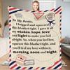 Thanksgiving Day Gift Letter Flannel Throw Blanket for Dad Mom Blanket King Queen Size for Bed Sofa Couch Super Soft Lightweight