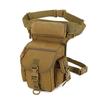 Tactical Waterproof Camouflage Leg and Waist Bag, Multifunctional Outdoor Sports Pouch for Mobile Phone and Gear.