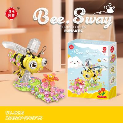 Compatible Building Block Honey Language Between Flowers Building Block Simulation Animal Model Bee Eternal Flower